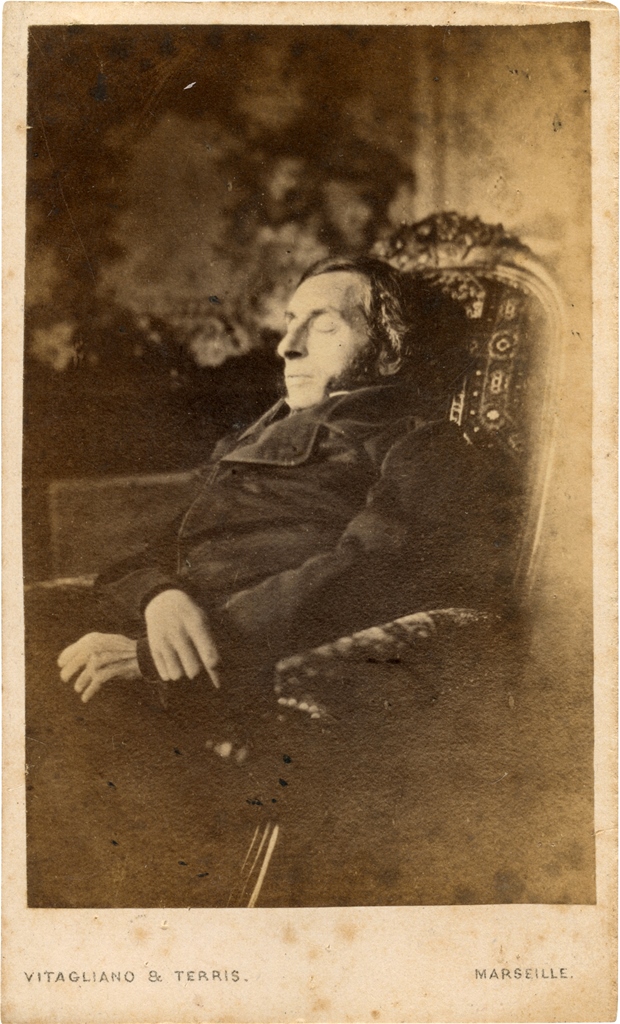 [Retrato de hombre difunto] / Vitagliano &Terris. ca. 1850-1860. Colección Julio José García Mena.